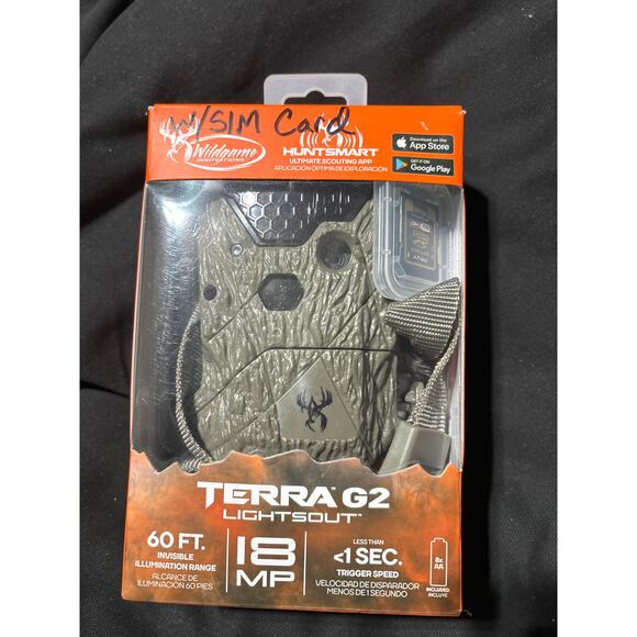 Used Wildgame Innovations Hunt Smart Scouting App Terra G2 Lightsout - Picture 1 of 2